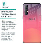 Sunset Orange Glass Case for Oppo Reno 3 Pro