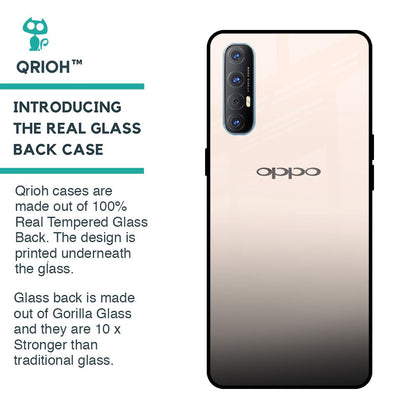 Dove Gradient Glass Case for Oppo Reno 3 Pro