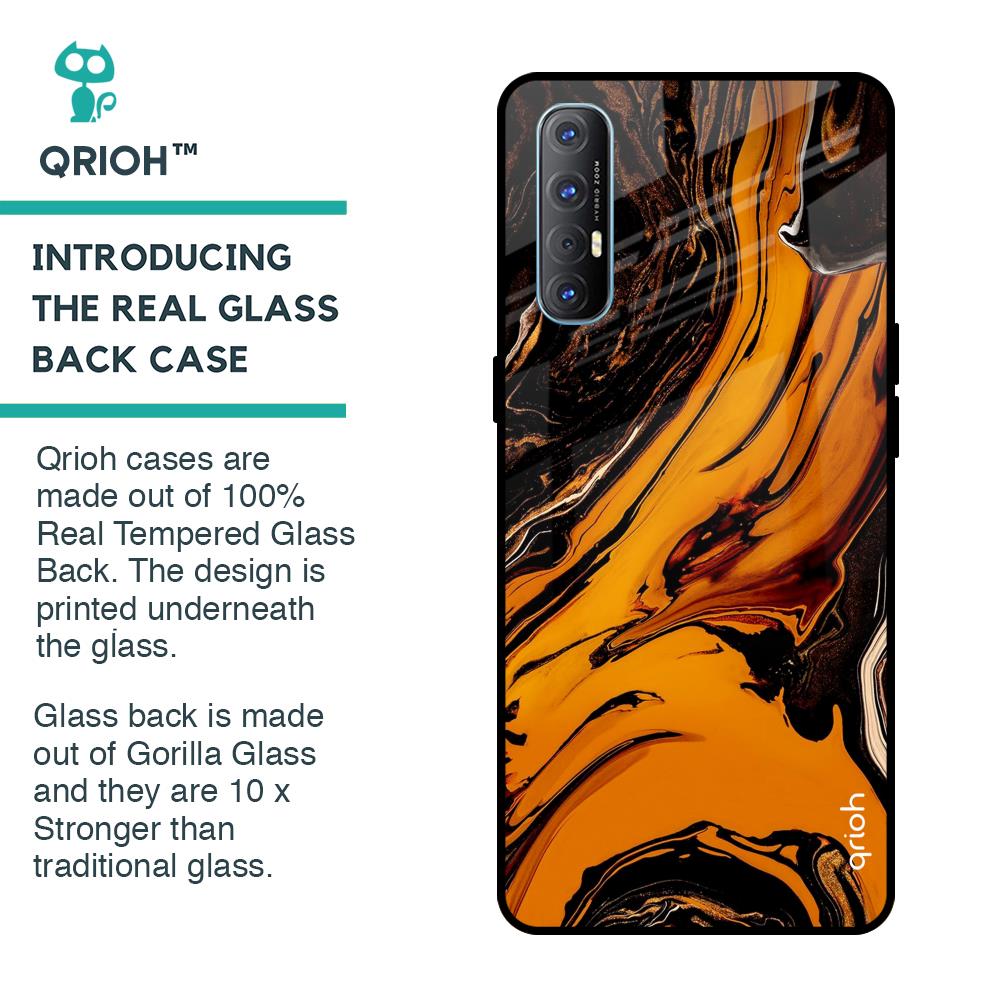 Secret Vapor Glass Case for Oppo Reno 3 Pro