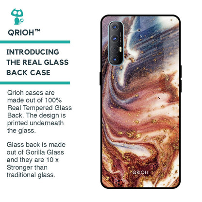 Exceptional Texture Glass Case for Oppo Reno 3 Pro