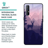 Deer In Night Glass Case For Oppo Reno 3 Pro