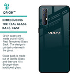Hunter Green Glass Case For Oppo Reno 3 Pro