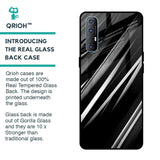 Black & Grey Gradient Glass Case For Oppo Reno 3 Pro