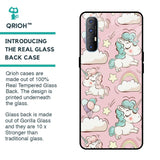 Balloon Unicorn Glass case for Oppo Reno 3 Pro