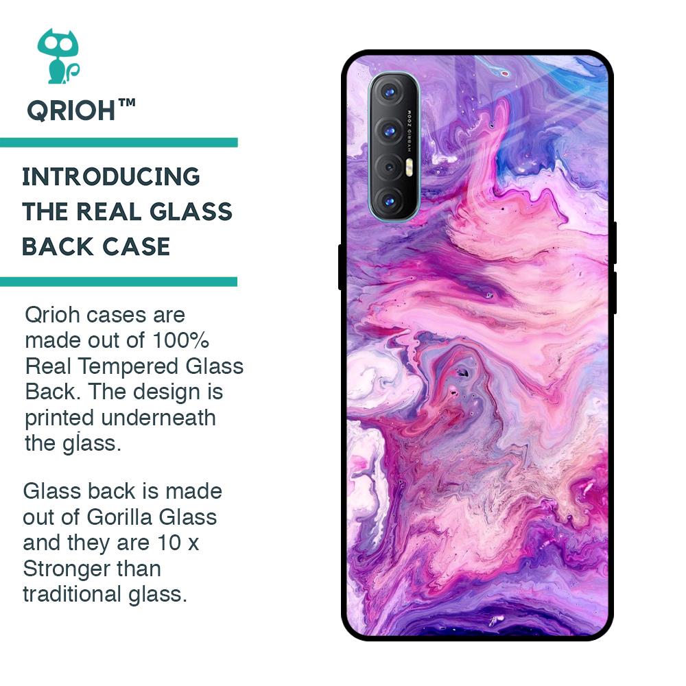 Cosmic Galaxy Glass Case for Oppo Reno 3 Pro