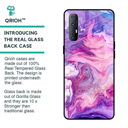 Cosmic Galaxy Glass Case for Oppo Reno 3 Pro