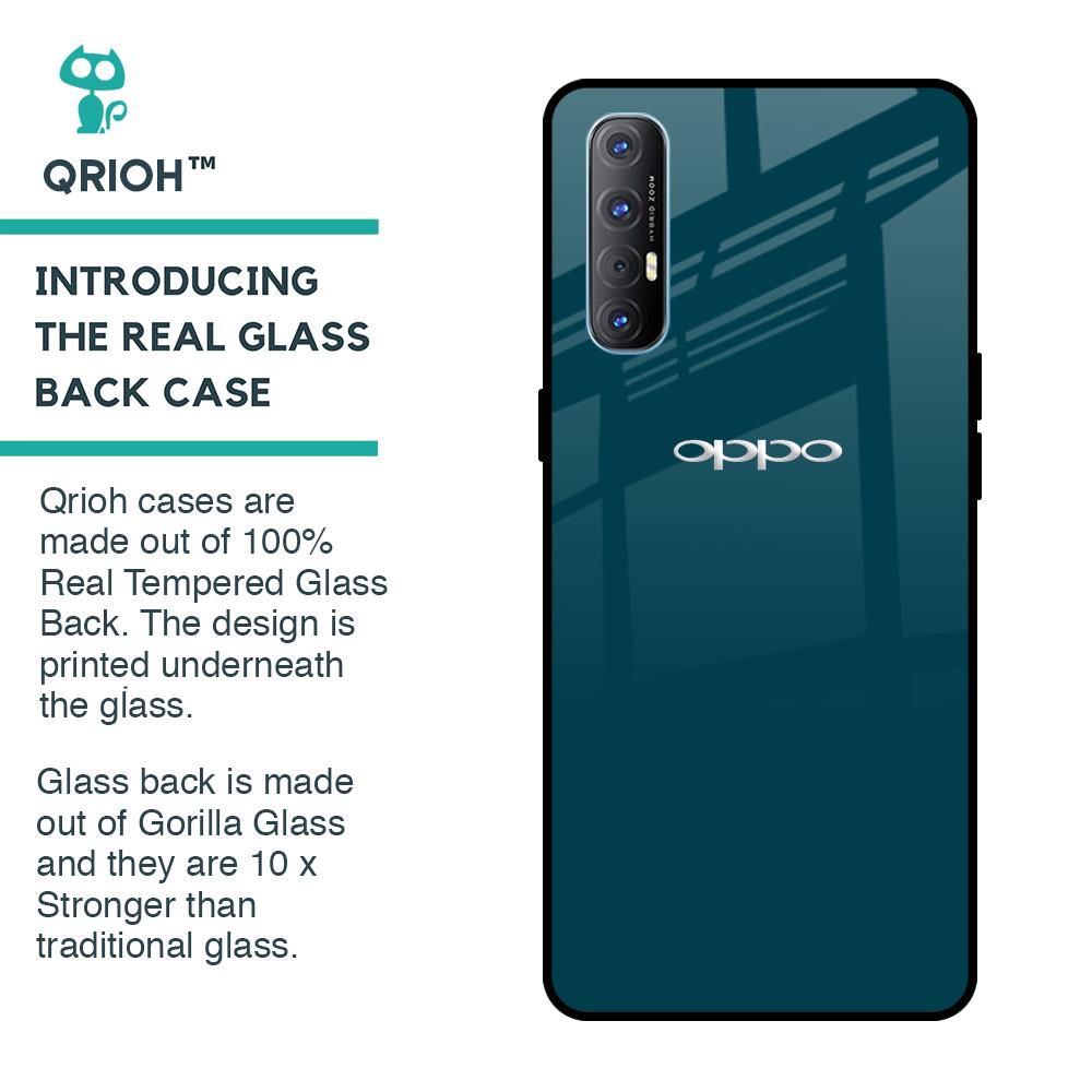 Emerald Glass Case for Oppo Reno 3 Pro