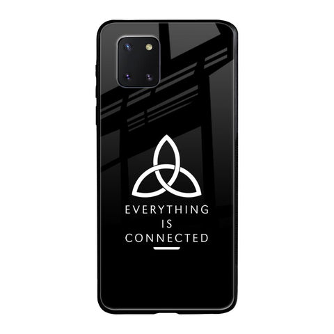 Everything Is Connected Samsung Galaxy Note 10 lite Glass Back Cover Online