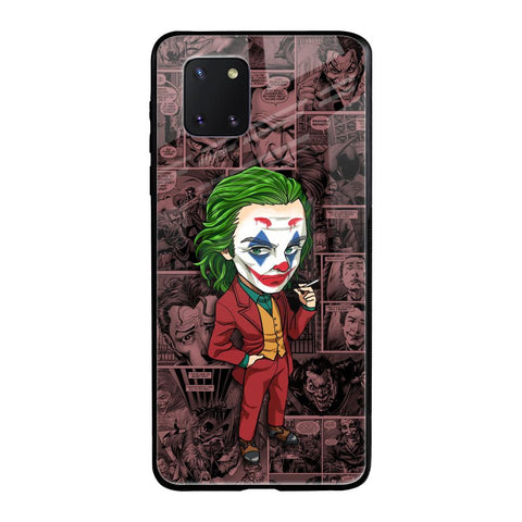 Joker Cartoon Samsung Galaxy Note 10 lite Glass Back Cover Online