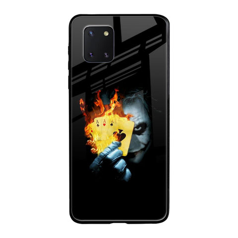 AAA Joker Samsung Galaxy Note 10 lite Glass Back Cover Online