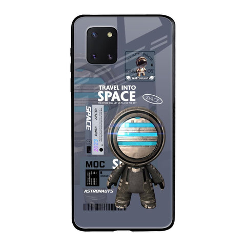 Space Travel Samsung Galaxy Note 10 lite Glass Back Cover Online