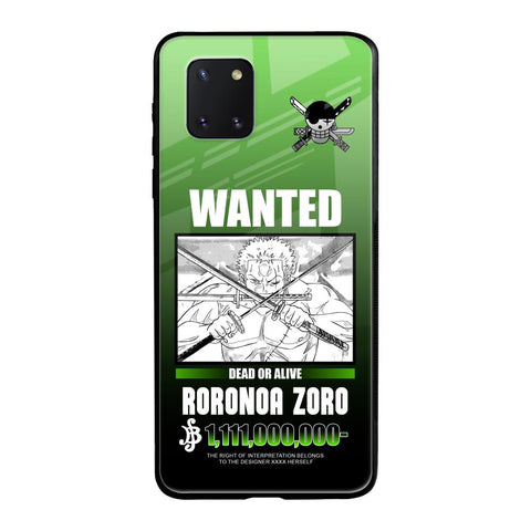 Zoro Wanted Samsung Galaxy Note 10 lite Glass Back Cover Online