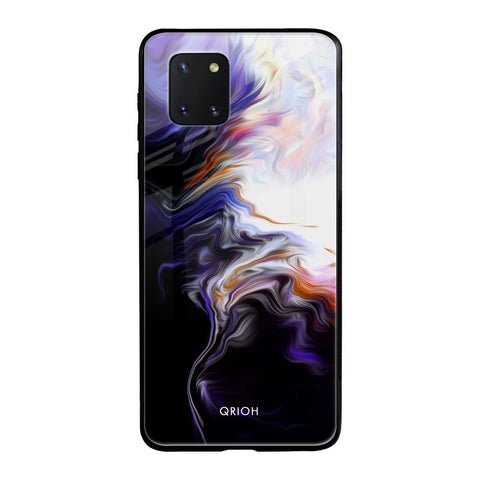 Enigma Smoke Samsung Galaxy Note 10 lite Glass Back Cover Online