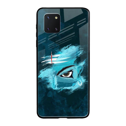 Power Of Trinetra Samsung Galaxy Note 10 lite Glass Back Cover Online
