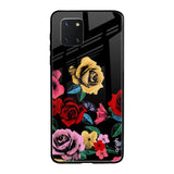 Floral Decorative Samsung Galaxy Note 10 lite Glass Back Cover Online