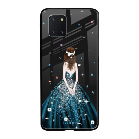 Queen Of Fashion Samsung Galaxy Note 10 lite Glass Back Cover Online