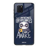 Struggling Panda Samsung Galaxy Note 10 lite Glass Back Cover Online