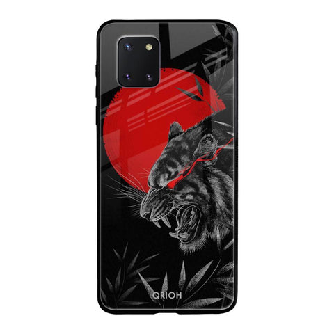 Red Moon Tiger Samsung Galaxy Note 10 lite Glass Back Cover Online