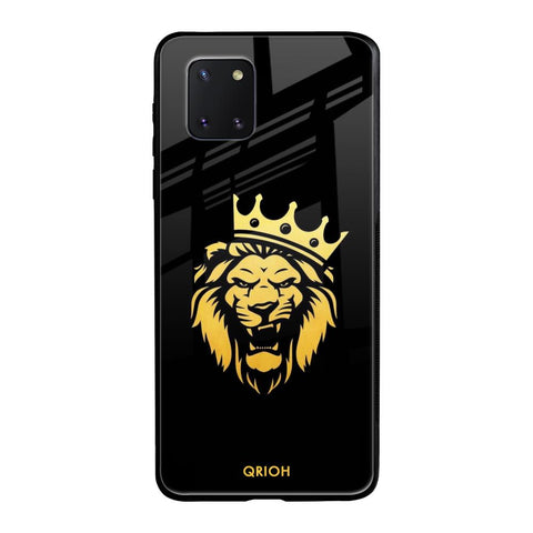 Lion The King Samsung Galaxy Note 10 lite Glass Back Cover Online