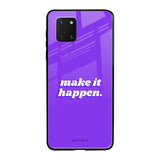 Make it Happen Samsung Galaxy Note 10 lite Glass Back Cover Online