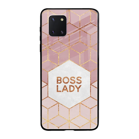 Boss Lady Samsung Galaxy Note 10 lite Glass Back Cover Online