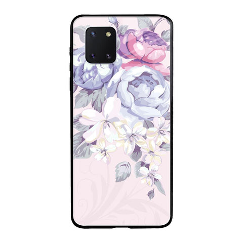 Elegant Floral Samsung Galaxy Note 10 lite Glass Back Cover Online