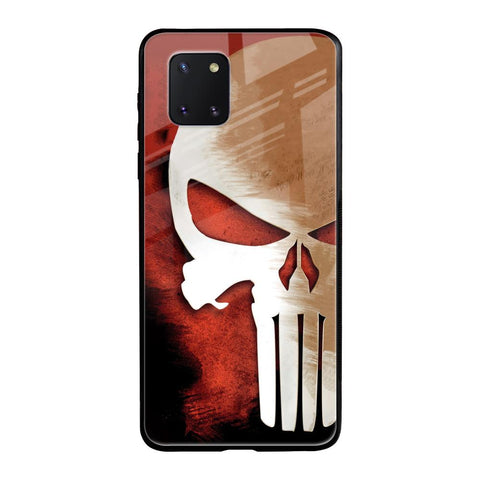 Red Skull Samsung Galaxy Note 10 lite Glass Back Cover Online