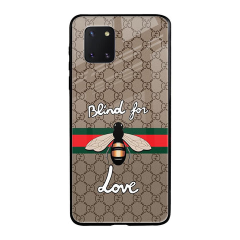 Blind For Love Samsung Galaxy Note 10 lite Glass Back Cover Online