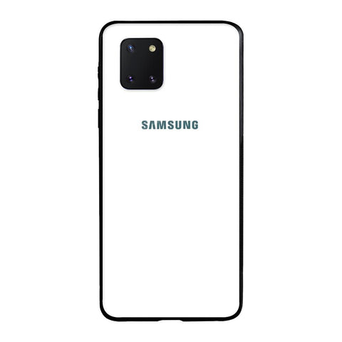 Arctic White Samsung Galaxy Note 10 Lite Glass Cases & Covers Online