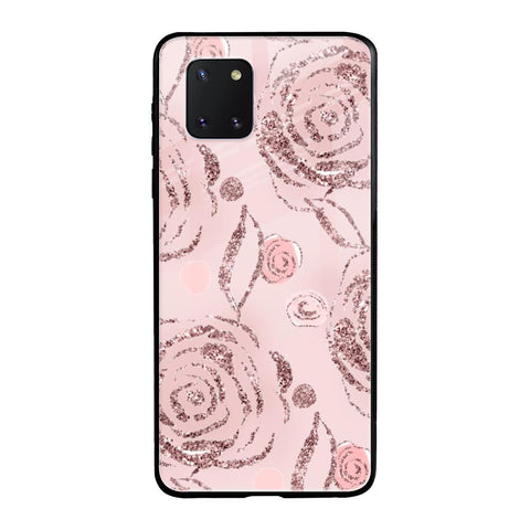 Shimmer Roses Samsung Galaxy Note 10 Lite Glass Cases & Covers Online