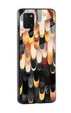 Bronze Abstract Glass Case for Samsung Galaxy Note 10 Lite
