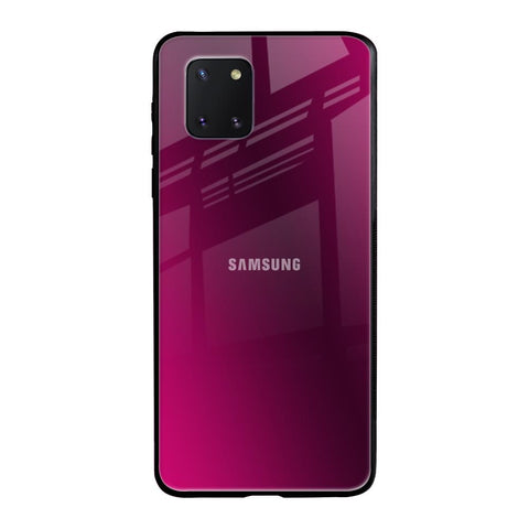 Pink Burst Samsung Galaxy Note 10 lite Glass Back Cover Online