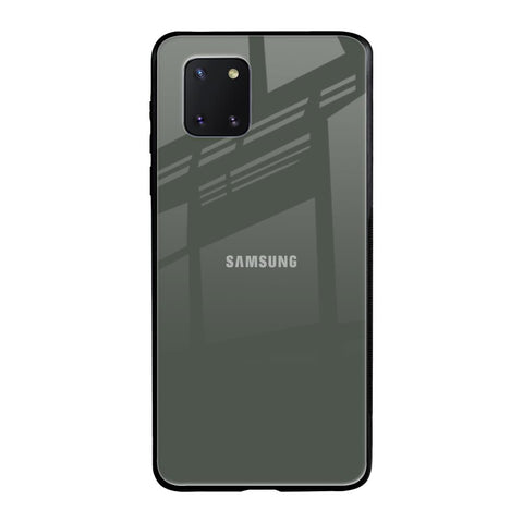 Charcoal Samsung Galaxy Note 10 lite Glass Back Cover Online