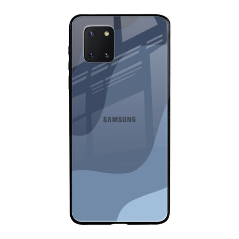 Navy Blue Ombre Samsung Galaxy Note 10 lite Glass Back Cover Online