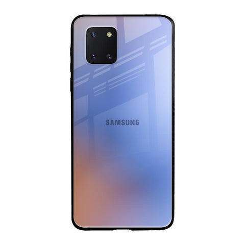 Blue Aura Samsung Galaxy Note 10 lite Glass Back Cover Online