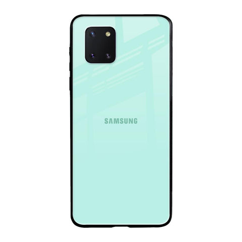 Teal Samsung Galaxy Note 10 lite Glass Back Cover Online