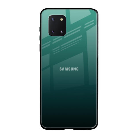Palm Green Samsung Galaxy Note 10 lite Glass Back Cover Online