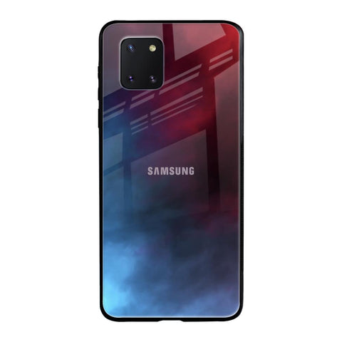 Smokey Watercolor Samsung Galaxy Note 10 lite Glass Back Cover Online