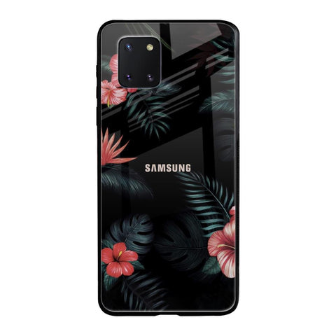 Tropical Art Flower Samsung Galaxy Note 10 lite Glass Back Cover Online