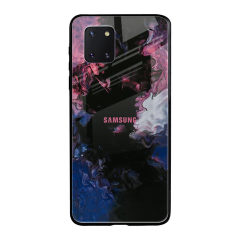 Smudge Brush Samsung Galaxy Note 10 lite Glass Back Cover Online