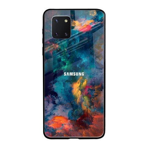 Colored Storm Samsung Galaxy Note 10 lite Glass Back Cover Online