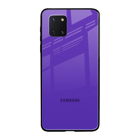 Amethyst Purple Samsung Galaxy Note 10 lite Glass Back Cover Online