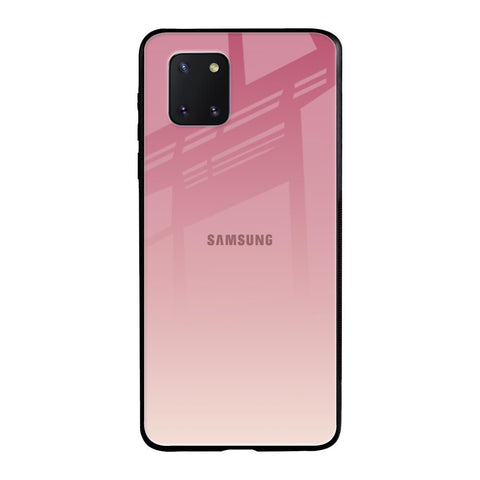 Blooming Pink Samsung Galaxy Note 10 lite Glass Back Cover Online
