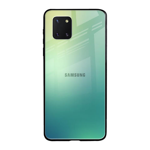 Dusty Green Samsung Galaxy Note 10 lite Glass Back Cover Online