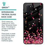 Heart Rain Fall Glass Case For Samsung Galaxy Note 10 lite
