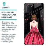 Fashion Princess Glass Case for Samsung Galaxy Note 10 lite