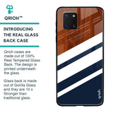 Bold Stripes Glass case for Samsung Galaxy Note 10 lite