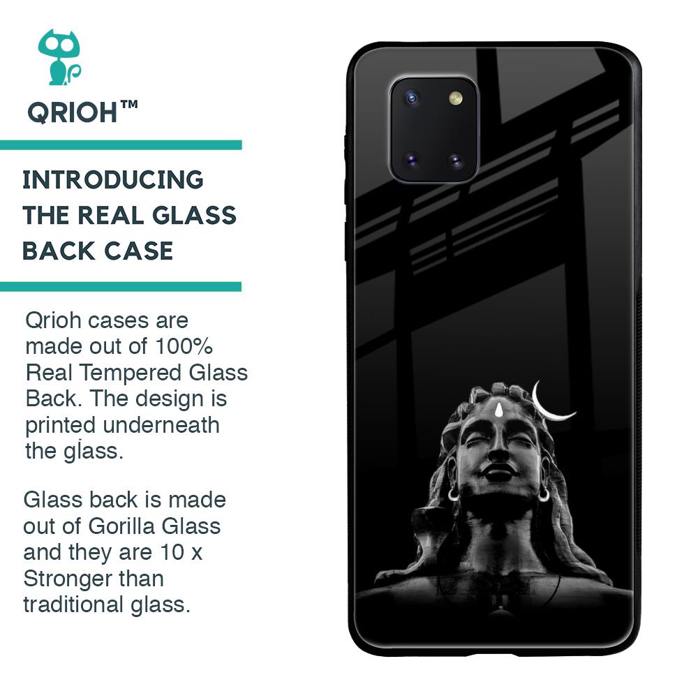 Adiyogi Glass Case for Samsung Galaxy Note 10 lite