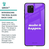 Make it Happen Glass Case for Samsung Galaxy Note 10 lite