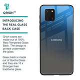 Blue Grey Ombre Glass Case for Samsung Galaxy Note 10 lite